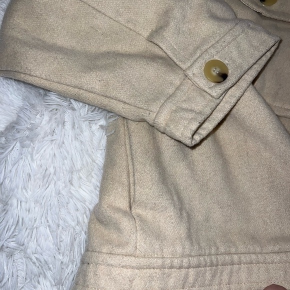 Time and Tru Tan Button-Up Shacket Jacket size Extra Large - Picture 3 of 4